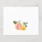 Feestelijke Bloemen Citrus Bruidsrecept Aanvraag K (Achterkant)