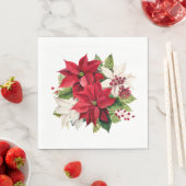 Feestelijke bloemen servet (Insitu)