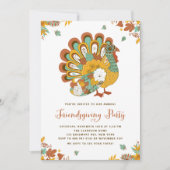 Feestelijke Bloemen Turkije Vriendschapsfeest Kaart (Voorkant)