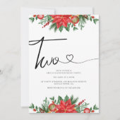 Feestelijke bloemenvakantie 2e verjaardagsfeest kaart (Voorkant)