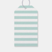 Feestelijke bloemige Hanukkah Cadeaulabel (Achterkant)