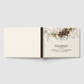 Feestelijke bloemschikking gastenboek (Volledig)