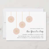 feestelijke blos | Oproep voor oudejaarsavond Kaart (Voorkant)