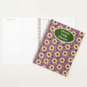 Feestelijke Boho Flowers,  dagelijkse planner (Display)