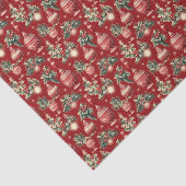 Feestelijke  bol Kerst Tissuepapier (Detail)