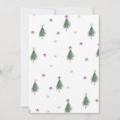 Feestelijke Bomen Arch Jingle en Mingle Kantoor Pa Kaart (Achterkant)