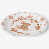 Feestelijke borden papieren bordje (Gekanteld)