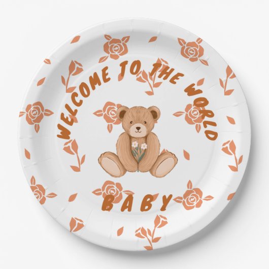 Feestelijke borden papieren bordje (Voorkant)