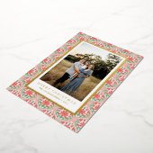  feestelijke border fotokaart folie feestdagenkaart (Gedraaid)