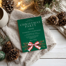 Feestelijke Bow Green Corporate Christmas Party