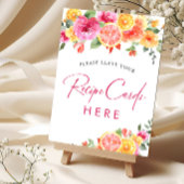 Feestelijke Bright Citrus Bruids Recept Kaart Teke