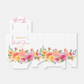 Feestelijke Bright Flowers Slice Citrus Vrijgezell Bedankdoosjes (Uitgevouwen)