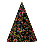 Feestelijke Bright Merry Holiday Star Feesthoedjes (Achterkant)