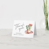 Feestelijke Bruidsbruiloft Bedankt (Voorkant)