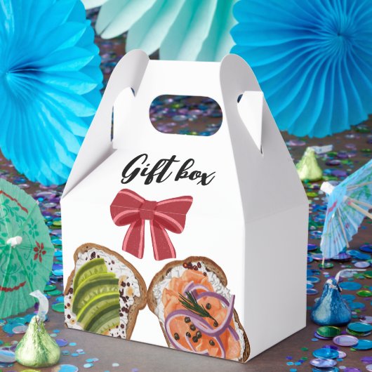 Feestelijke brunch & zoete toast bedankdoosjes (Feest)