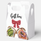 Feestelijke brunch & zoete toast bedankdoosjes (Geopend)