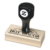 Feestelijke Cacaobar Noordpool Rubberstempel (Stempel)