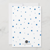 Feestelijke Cactus FIESTA BABY SHOWER Kaart (Achterkant)