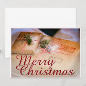 Feestelijke cadeaus als kerstmotief (Voorkant / Achterkant)