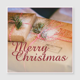 Feestelijke cadeaus als kerstmotief