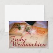 Feestelijke cadeaus als kerstmotief (Voorkant / Achterkant)