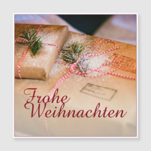 Feestelijke cadeaus als kerstmotief