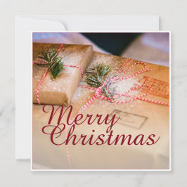 Feestelijke cadeaus als kerstmotief