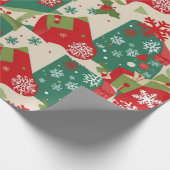 Feestelijke cadeauverpakking cadeaupapier (Hoek)