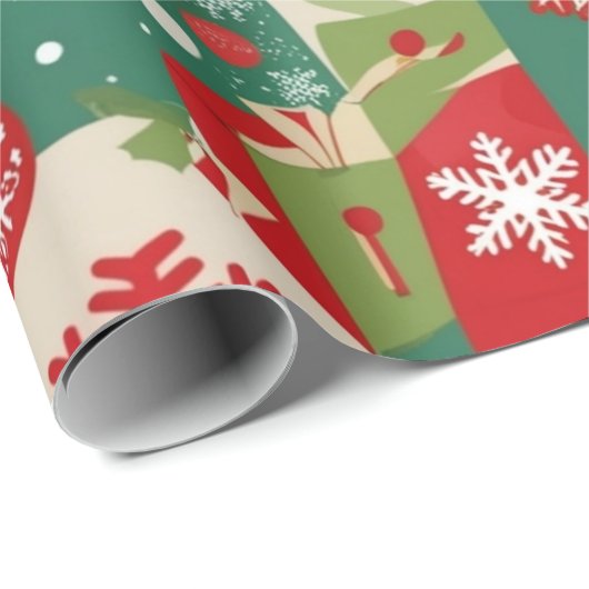 Feestelijke cadeauverpakking cadeaupapier (Rol Hoek)