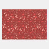 Feestelijke cadeauverpakking inpakpapier vel (Voorkant)