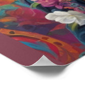 Feestelijke Calaveras Tribute: Sugar Skull Splendo Poster (Hoek)