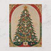 feestelijke caleidoscoop briefkaart (Voorkant)