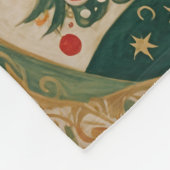 feestelijke caleidoscoop fleece deken (Hoek)