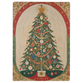 feestelijke caleidoscoop klembord (Achterkant)