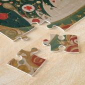 feestelijke caleidoscoop legpuzzel (Zijkant)