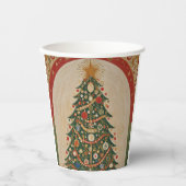 feestelijke caleidoscoop papieren bekers (Voorkant)