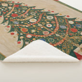 feestelijke caleidoscoop sherpa deken (3/4)