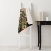 feestelijke caleidoscoop sherpa deken (In situ)