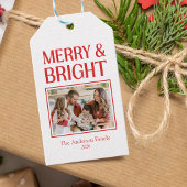 Feestelijke Candy Cane Gestreepte Kerst Rood Wit Cadeaulabel