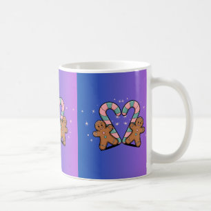 Feestelijke Candy Cane & Gingerbread Vakantie Koffiemok