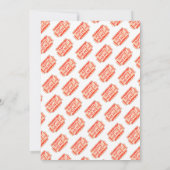 Feestelijke Carnaval Circus Show Kind Joint Birthd Kaart (Achterkant)