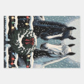 Feestelijke Cartoon in stripboekstijl Inpakpapier Vel (Voorkant 2)