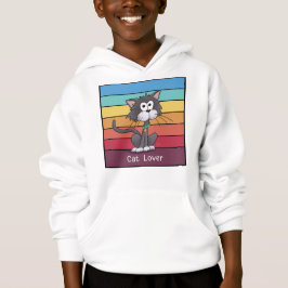 Feestelijke Cat Lover Hoodie