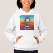 Feestelijke Cat Lover Hoodie (Voorkant)