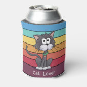 Feestelijke Cat Lover Koelbox Blikjeskoeler (Blikje Achterkant)