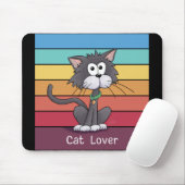 Feestelijke Cat Lover Muismat (Met muis)
