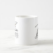 Feestelijke Chaos Coördinator | Elegant vakantiege Koffiemok (Center)