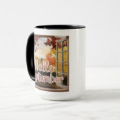 Feestelijke Charm 3D Coffee Mok Celebration (Voorkant links)
