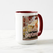 Feestelijke Charm 3D Coffee Mok Celebration (Voorkant rechts)