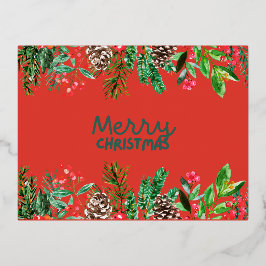 Feestelijke Cheer Awaits: Kerst Briefkaart